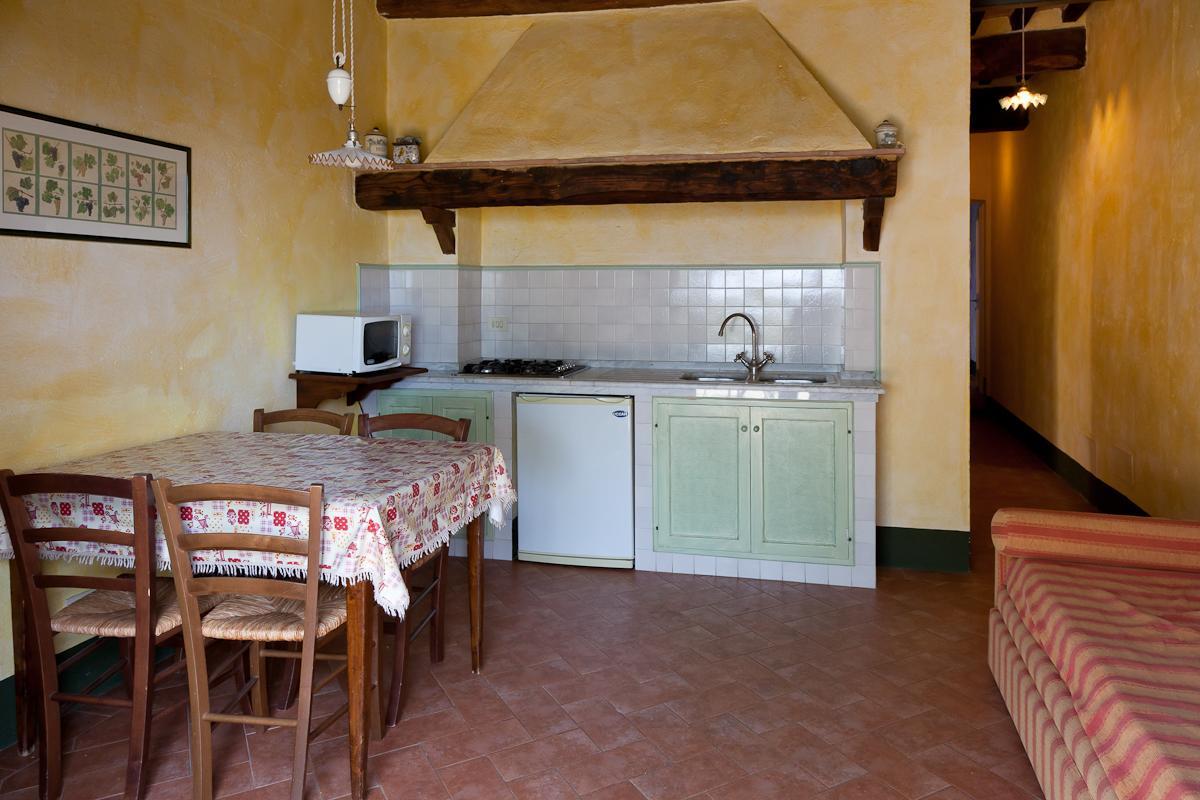 カステッリーナ・イン・キアンティ シエナ Agriturismo Cignan Rossoヴィラ 部屋 写真